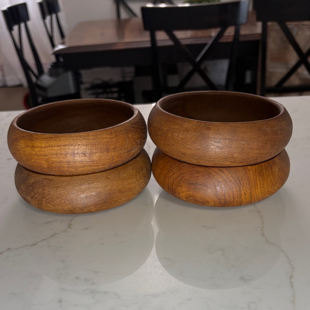 Wooden Bowls(4)